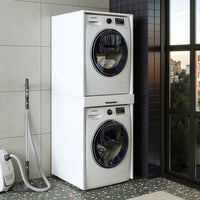 Roomart wasmachinekast DUO-I, 67 cm, voor wasmachine en droger