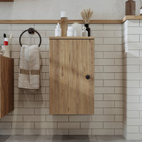 Roomart Seitenschrank „LOTUS“ – moderner Bad-Hängeschrank mit Softclose, 150 cm, 90 cm, 60 cm – in Anthrazit-Eiche, Eiche oder Weiß-Eiche -  Badmöbel - Hängeschrank, wand,  hochschrank, hochschrank weiß, 60 cm breit, küche, waschküche, wohnzimmer, schmal,