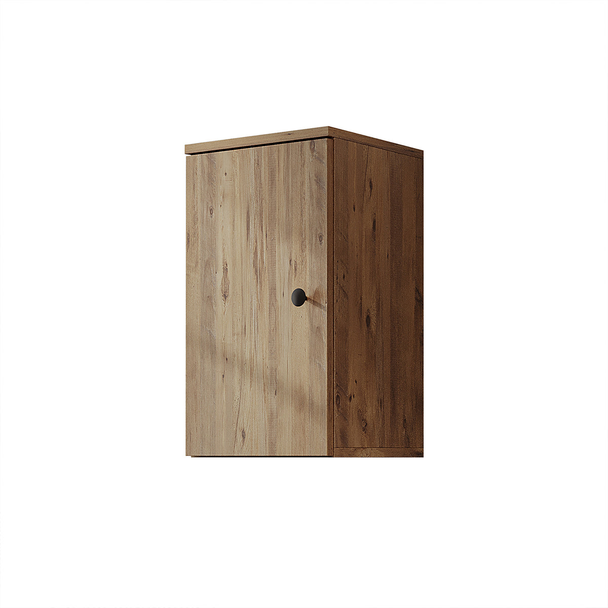 Roomart Seitenschrank „LOTUS“ – moderner Bad-Hängeschrank mit Softclose, 150 cm, 90 cm, 60 cm – in Anthrazit-Eiche, Eiche oder Weiß-Eiche -  Badmöbel - Hängeschrank, wand,  hochschrank, hochschrank weiß, 60 cm breit, küche, waschküche, wohnzimmer, schmal,