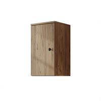 Roomart Seitenschrank „LOTUS“ – moderner Bad-Hängeschrank mit Softclose, 150 cm, 90 cm, 60 cm – in Anthrazit-Eiche, Eiche oder Weiß-Eiche -  Badmöbel - Hängeschrank, wand,  hochschrank, hochschrank weiß, 60 cm breit, küche, waschküche, wohnzimmer, schmal,