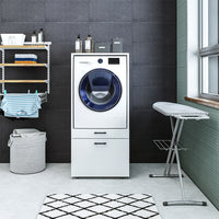 Roomart wasmachinekast SERIE 2, 67 cm, met uittrekplateau en lade, in 3 kleuren