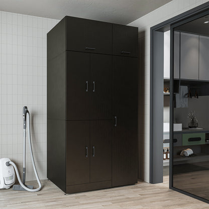 Roomart wasmachinekast DORA-II, 115 cm, voor wasmachine en droger, in 5 kleuren