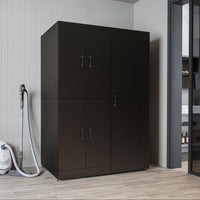 Roomart wasmachinekast DORA-II, 130 cm, voor wasmachine en droger, in 5 kleuren