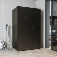 Roomart wasmachinekast DORA-II, 115 cm, voor wasmachine en droger, in 5 kleuren