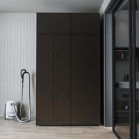 Roomart wasmachinekast DORA-II, 130 cm, voor wasmachine en droger, in 5 kleuren
