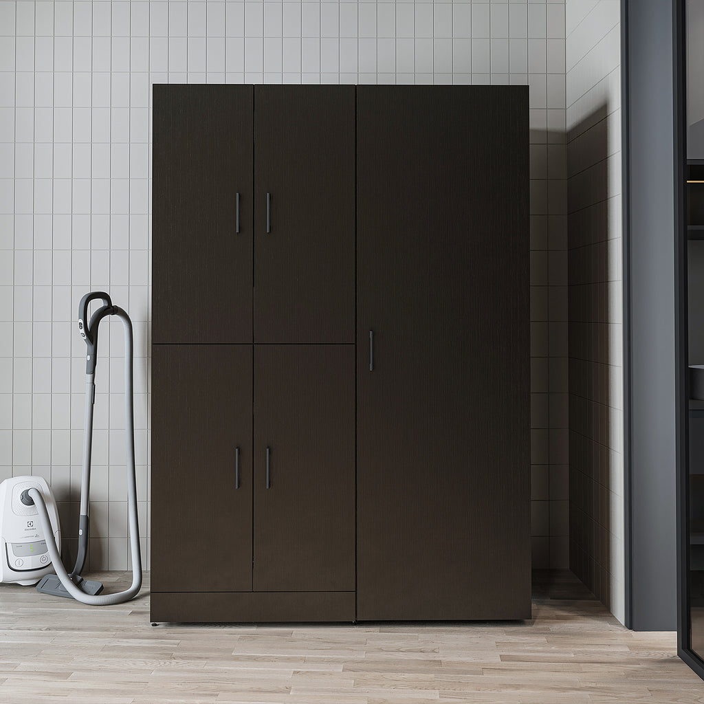 Roomart wasmachinekast DORA-II, 130 cm, voor wasmachine en droger, in 5 kleuren