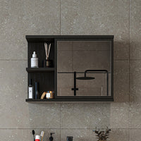 Roomart spiegelkast ADA, 60 cm, met open schap en soft-close-deur, in 4 kleuren