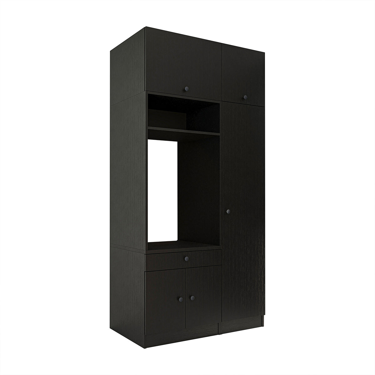 Roomart wasmachinekast SERIE 3, 112 cm, met hoge kast en uittrekbaar blad, in 3 kleuren