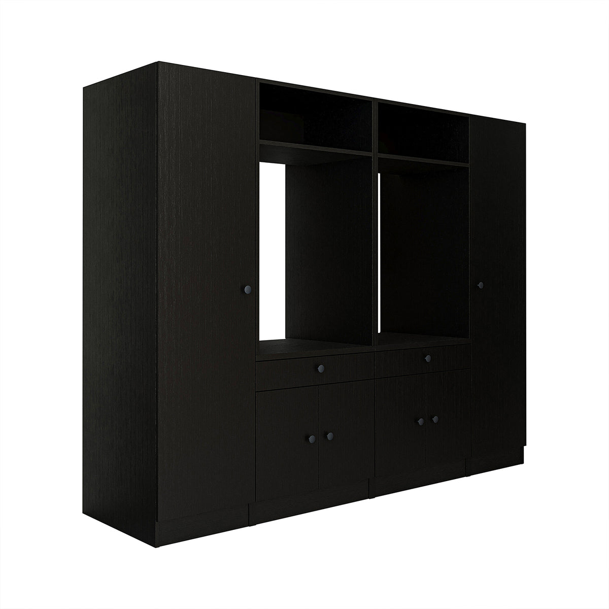 View details for Roomart Waschmaschinenumbauschrank & Schrankwand für Waschküche und Hauswirtschaftsraum – 224 cm breit – mit praktischem Ausziehbrett – erhältlich in Weiß, Eiche oder Schwarz-Eiche Roomart Waschmaschinenumbauschrank & Schrankwand für Wasc
