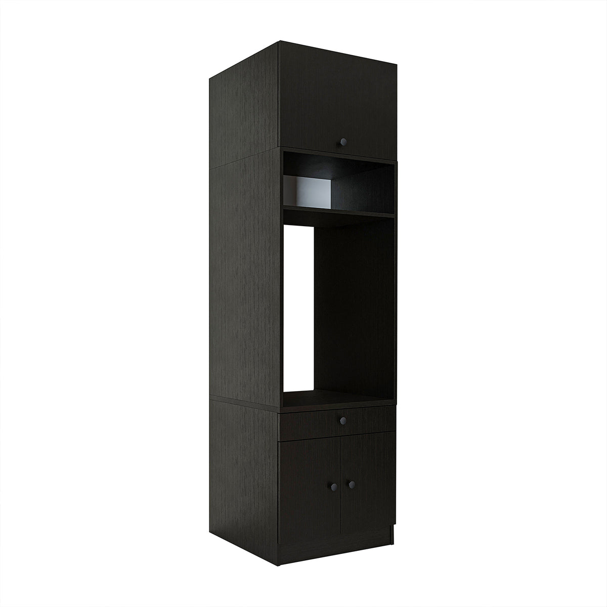 Roomart Waschmaschinenschrank mit Ausziehbrett • Weiß • Eiche • Schwarz eiche - waschmaschinenschrank, waschmaschinenregal, waschturm, schrank, weiß, waschmaschinen, unterschrank, waschmaschine, trockner, haushaltsschrank, schränke, badschrank, hochschran

Waschmaschinenschrank SERIE 1 in Schwarz-Eiche mit Aufsatz und Ausziehbrett