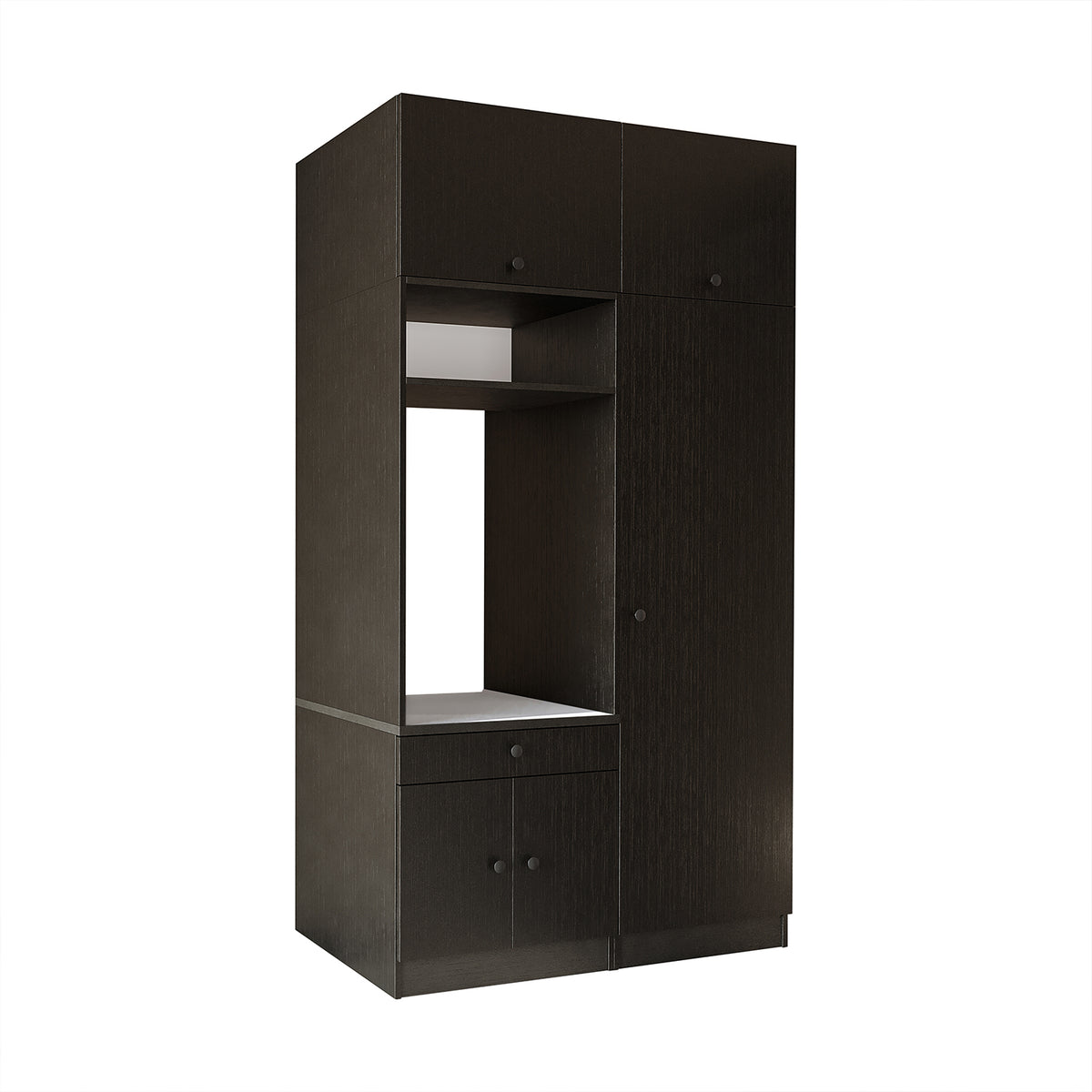 Roomart wasmachinekast SERIE 1, 127 cm, met kolomkast, in 3 kleuren