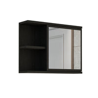 Roomart spiegelkast ADA, 60 cm, met open schap en soft-close-deur, in 4 kleuren
