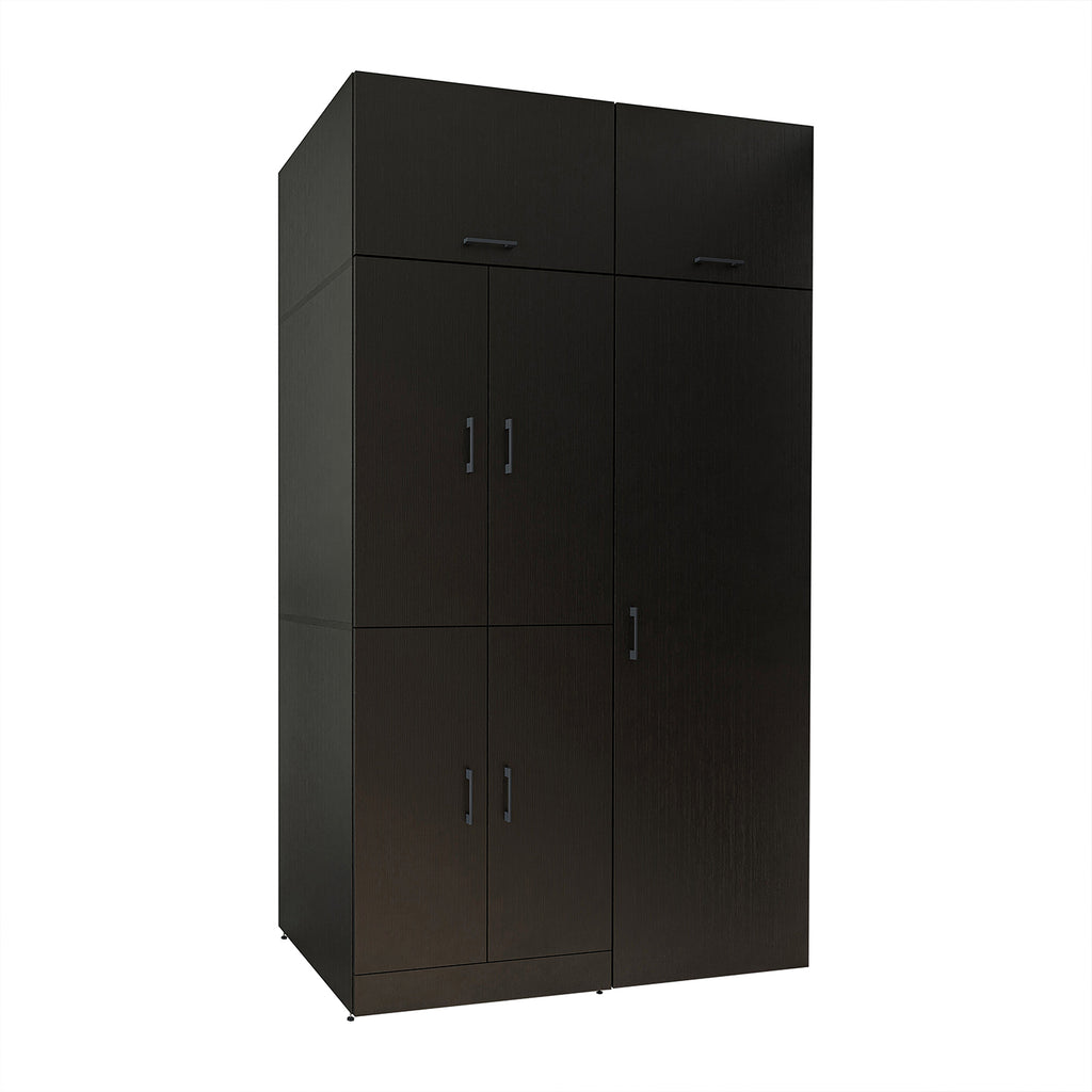 Roomart wasmachinekast DORA-II, 130 cm, voor wasmachine en droger, in 5 kleuren