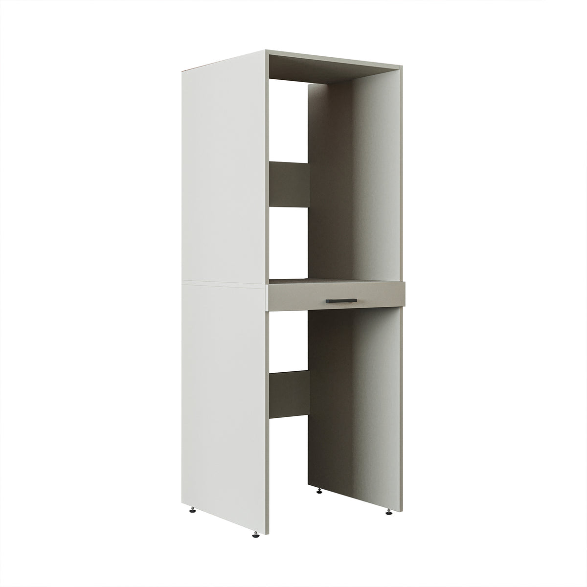 Roomart wasmachinekast DUO-I, 67 cm, voor wasmachine en droger